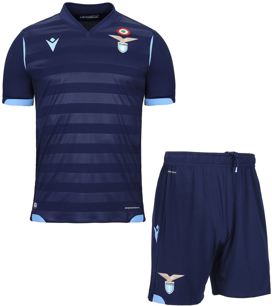 Maillot Football Lazio Third Enfant 2019-20 Bleu Marine